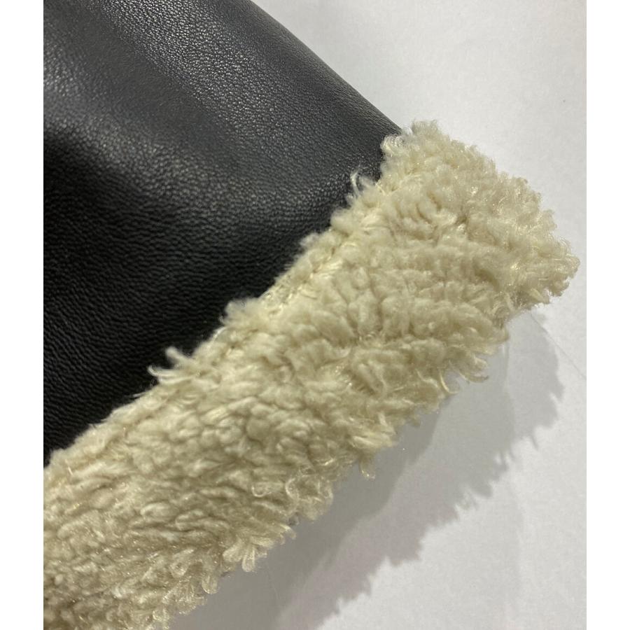 TOGA VIRILIS トーガビリリース ボアコート 44 ブラック TOGA VIRILIS(トーガ ビリリース)のBoa blouson BLACKの通販｜PALETTE