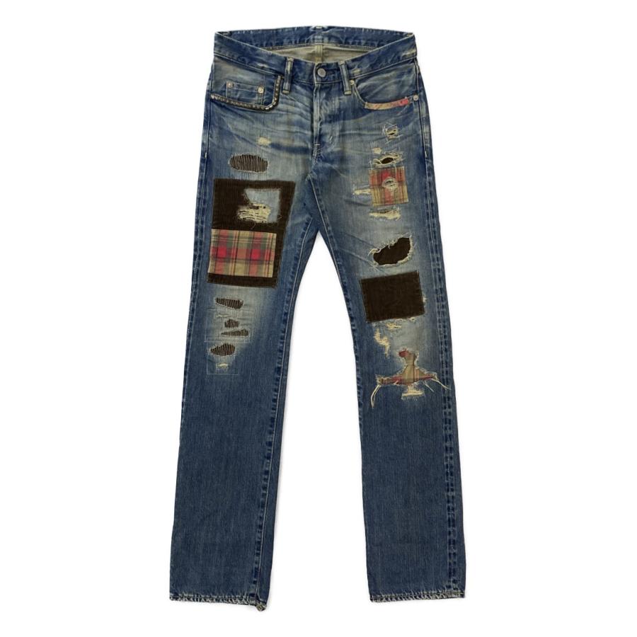 ヒステリックグラマー リメイク風デニムパンツ 0224AP07 メンズ SIZE