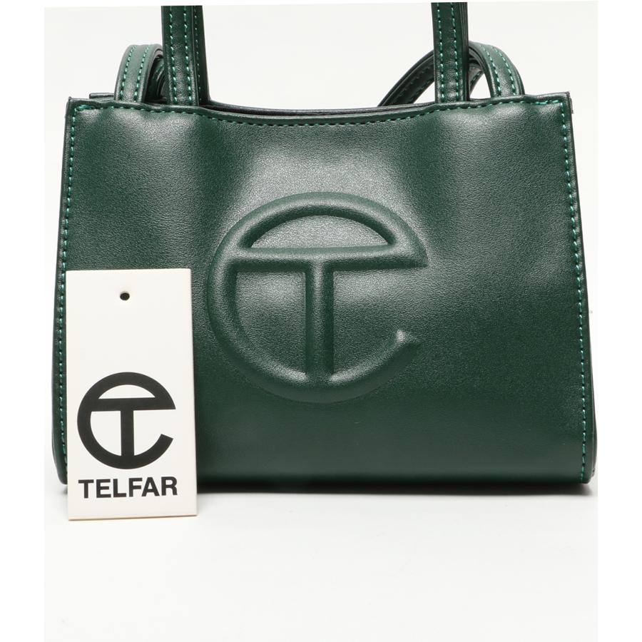 美品 テルファー ショルダーバッグ SMALL SHOPPER DO DARK OLIVE 