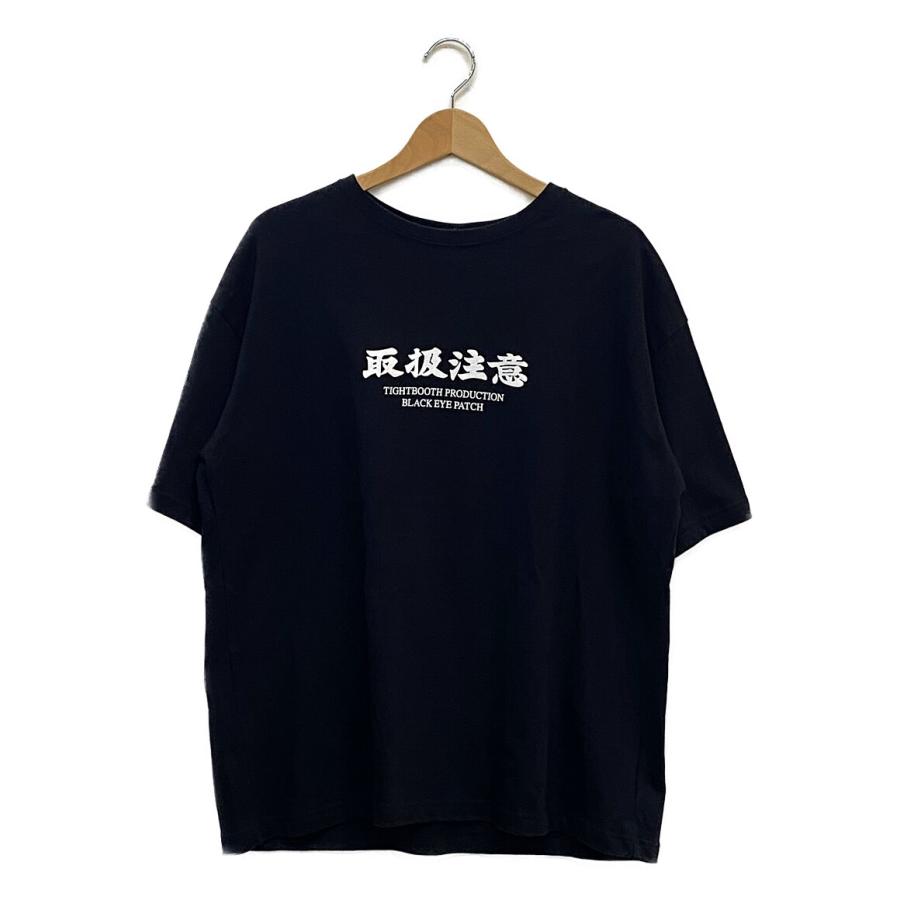 タイトブース ブラックアイパッチ 半袖Tシャツ HANDLE WITH CARE TEE  