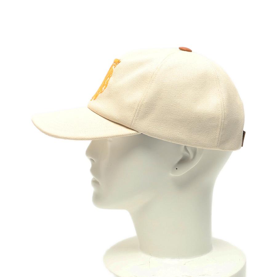 美品 トッズ キャップ 6パネルキャップ リネンミックスコットン