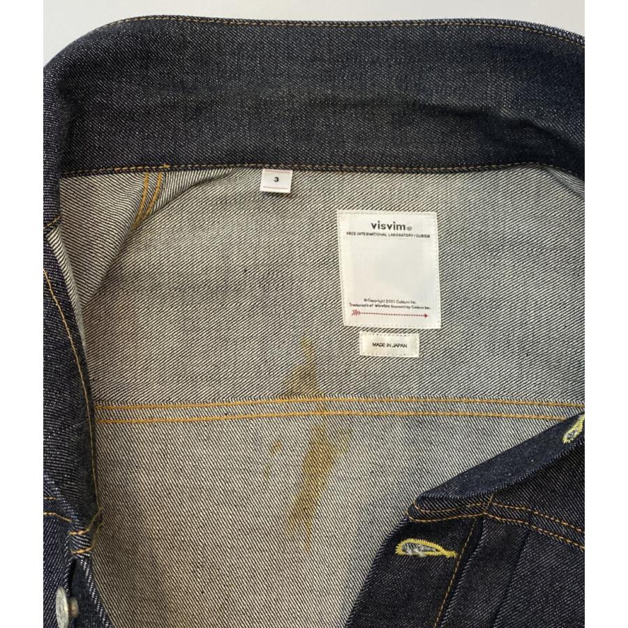ビズビム デニムジャケット 101 UNWASHED JKT 20SS メンズ SIZE 3