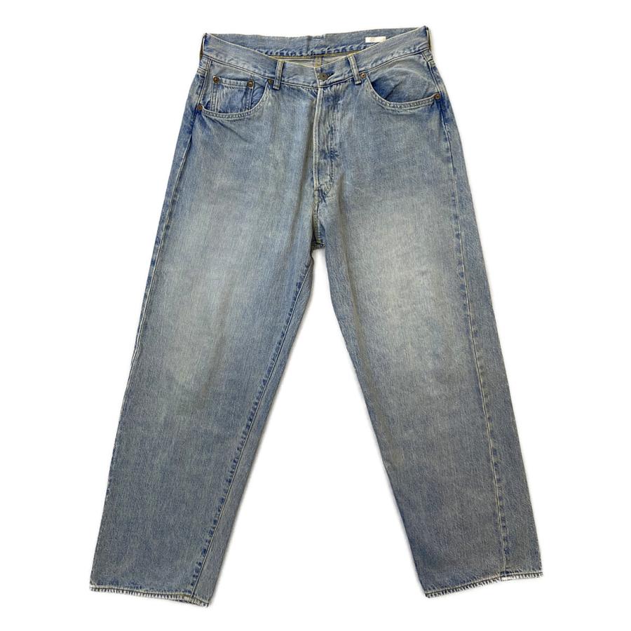 COMOLI コモリ デニム5Pパンツ ブリーチ U03-03014 2 コモリ デニムパンツ 5Pパンツ U03-03014 メンズ SIZE 2 COMOLI