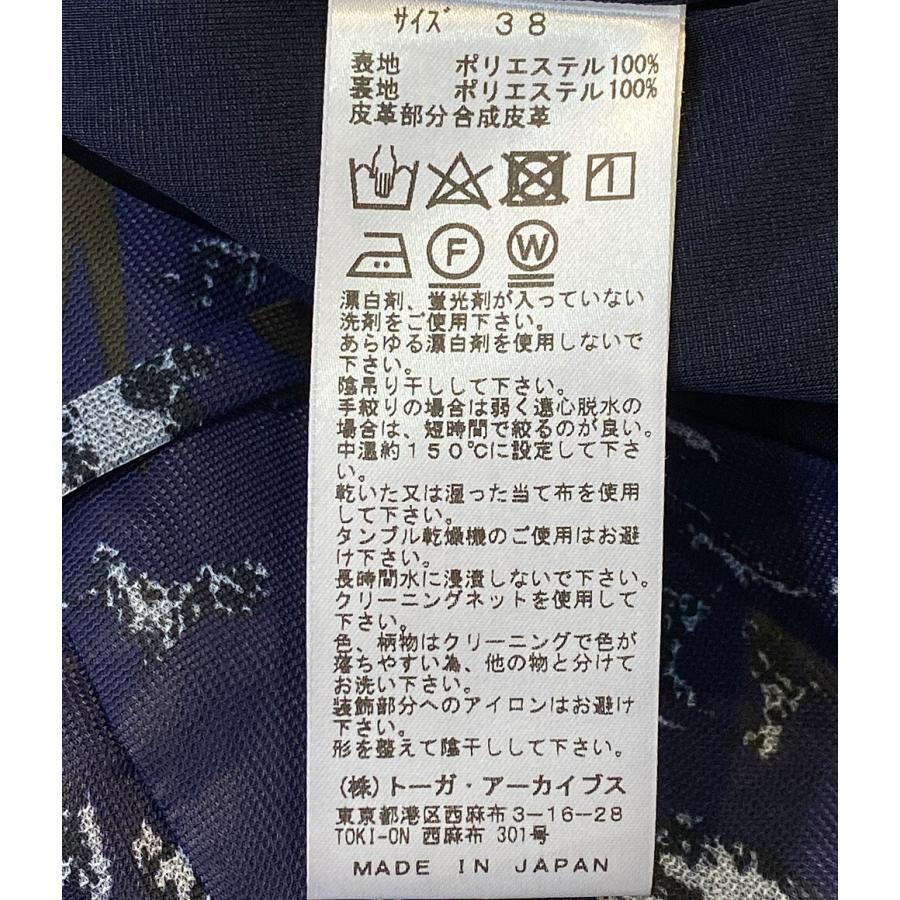 トーガプルラ プリントショートパンツ ポリエステルメッシュ TP21FF281