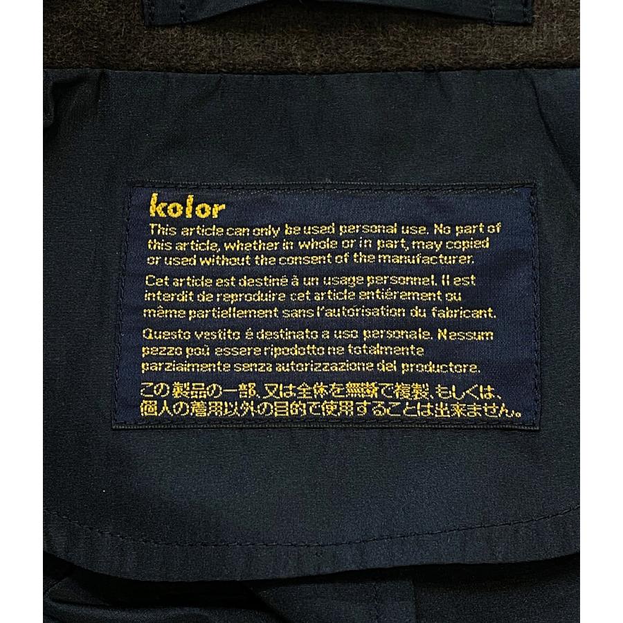 カラー コート アシンメトリー ステンカラー DSMG別注 21ss メンズ