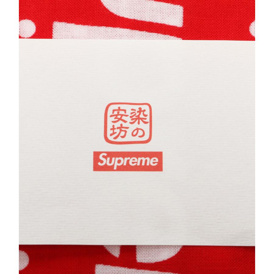 シュプリーム　supreme 手拭い　RED & NAVY 2枚セット Supreme 新品 シュプリーム SUPREME Tenugui Towel (Set of 2
