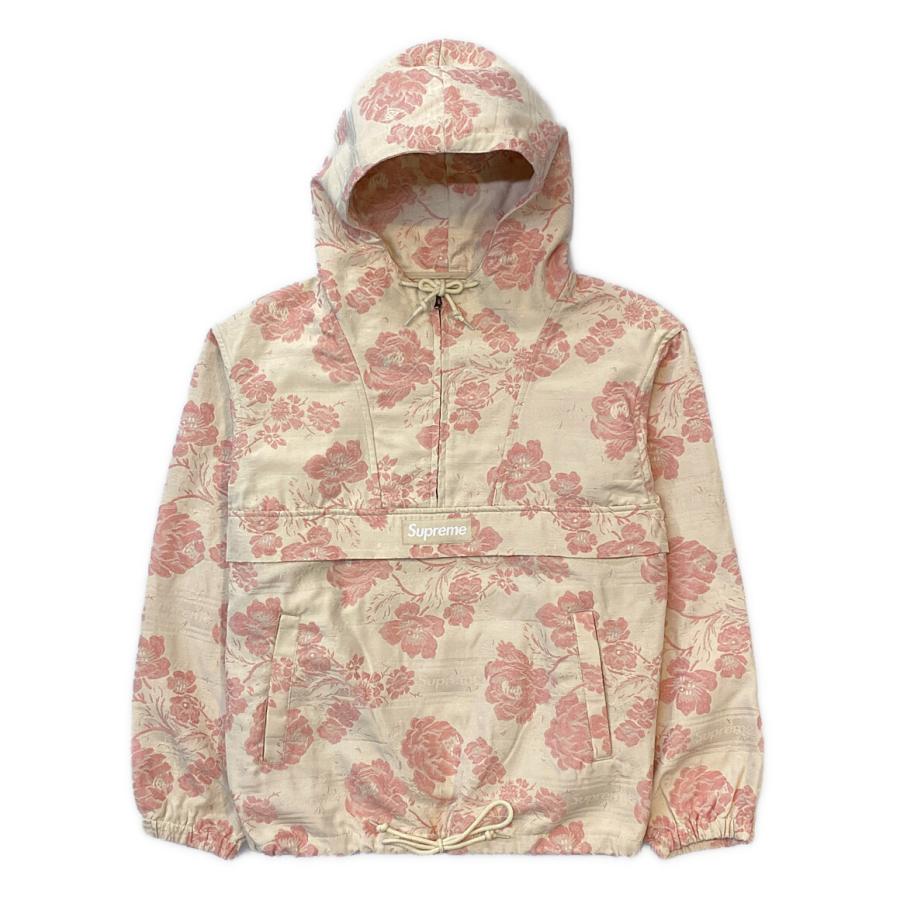 シュプリーム SUPREME 花刺繍 パーカー supreme シュプリーム☆花柄タペストリーアノラック☆Tapestry Anorak (Supreme