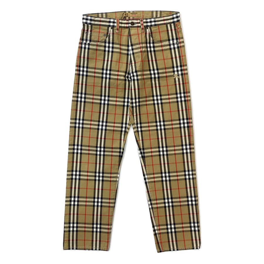 パンツ Supreme Burberry Regular Jean 30 Beige 美品 バーバリー シュプリーム パンツ Regular Jean Beige メンズ SIZE