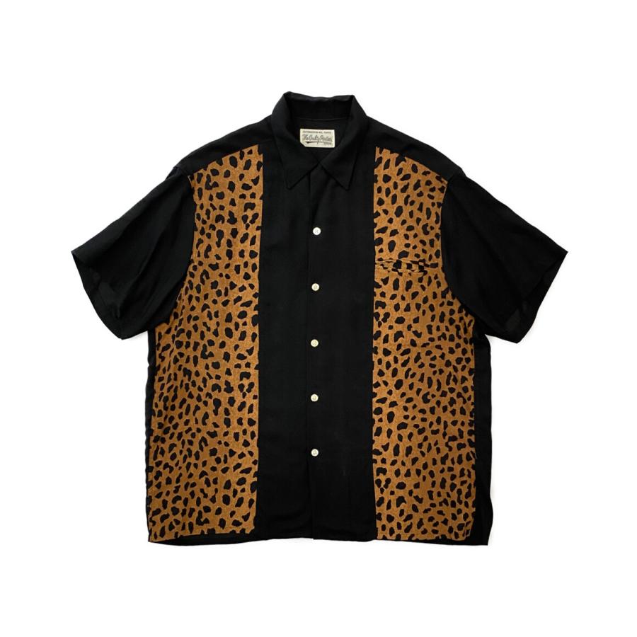 ワコマリア 半袖シャツ LEOPARD two-tone 50s shirt メンズ SIZE ワコマリア 半袖シャツ LEOPARD two-tone 50s shirt メンズ SIZE