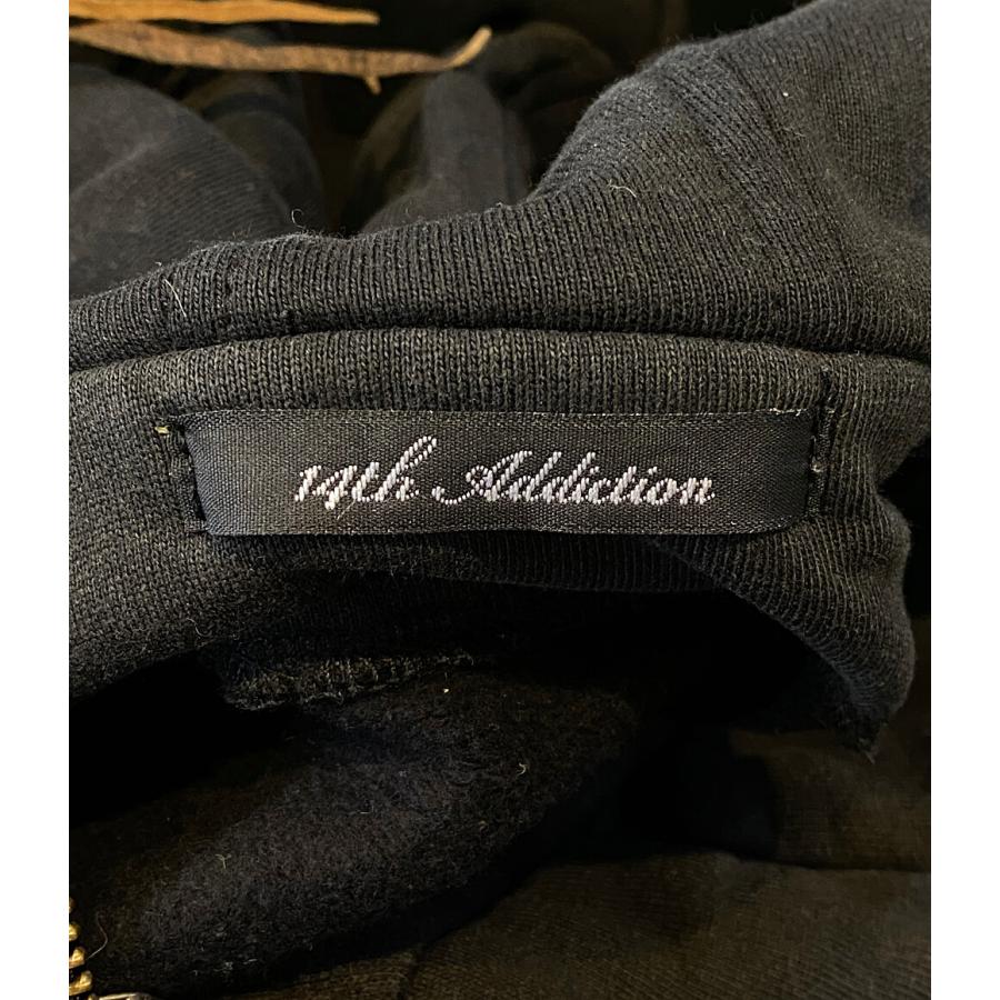 14th addiction フード付きジレ 14th addiction フード付きジレ