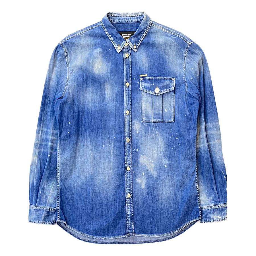 ディースクエアード 長袖シャツ s74dm0379 S74DM0379 メンズ SIZE 50 