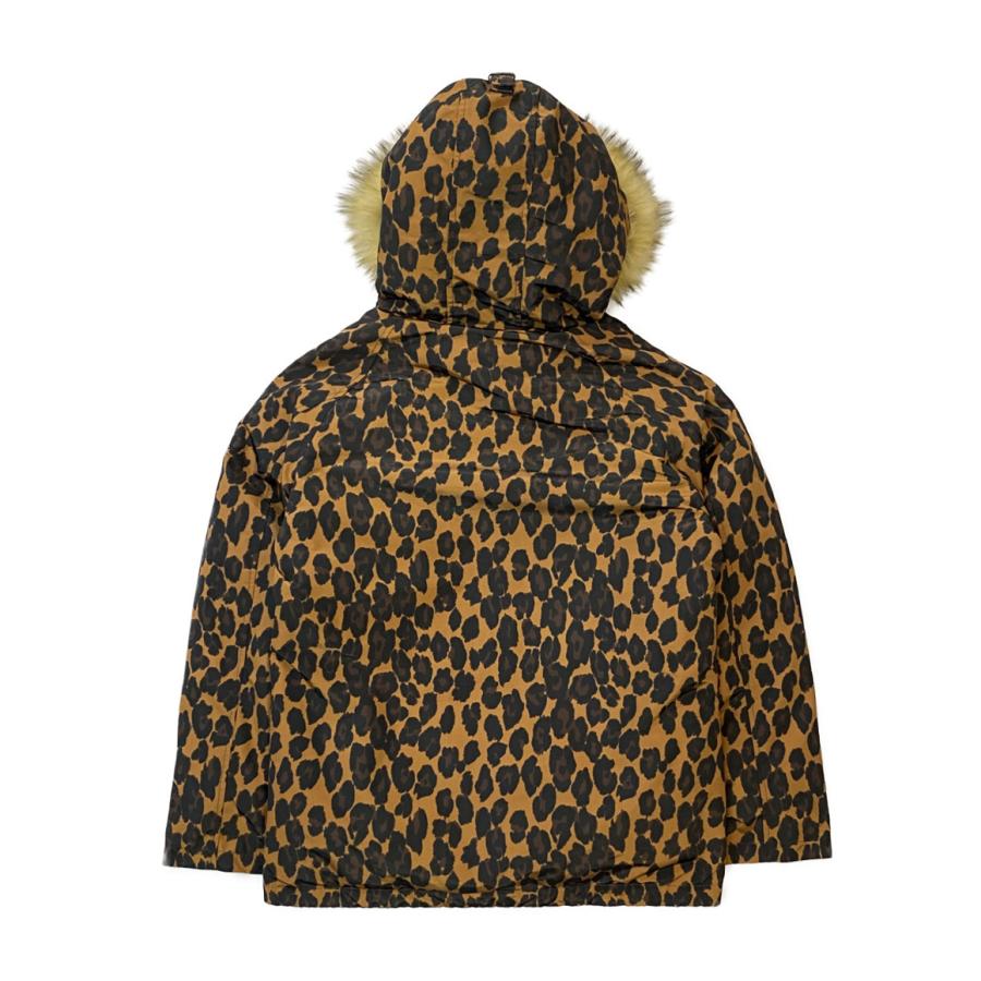 美品 ショット ダウンジャケット ヒョウ柄 2207 メンズ SIZE M SCHOTT