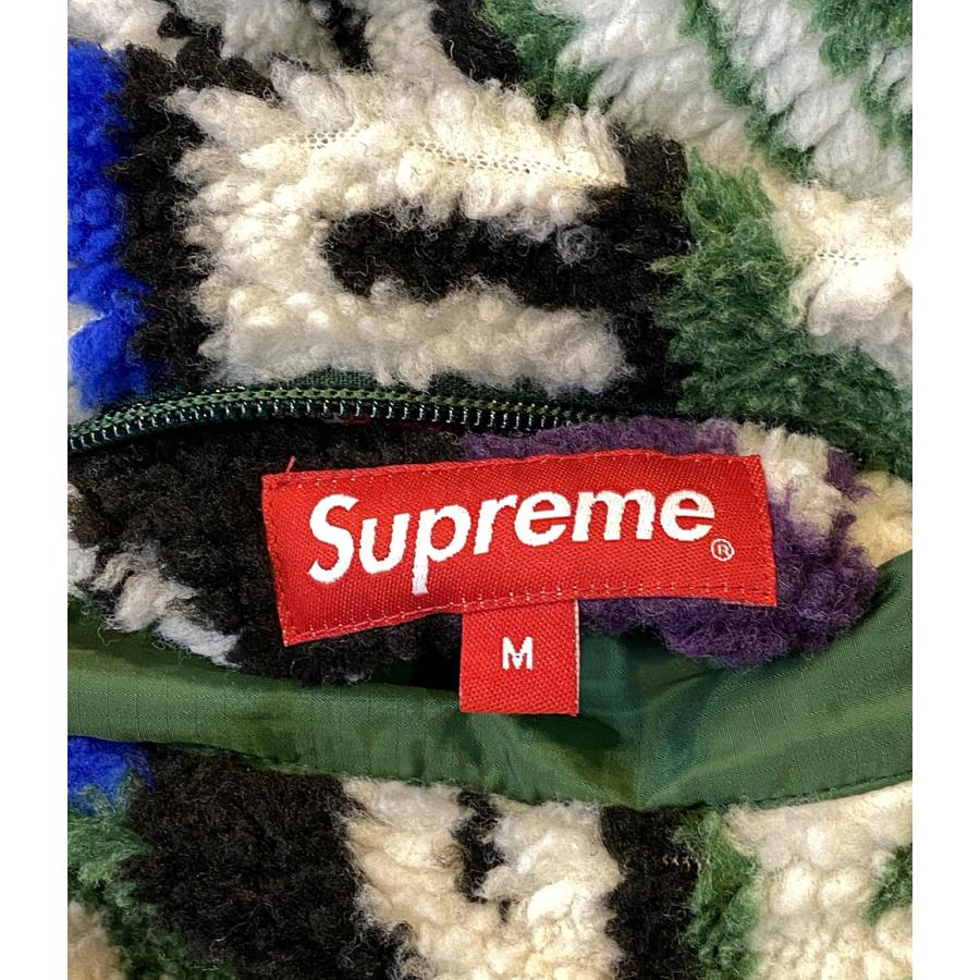 Supreme（シュプリーム） ボアジャケット フルジップ リバーシブル Geo