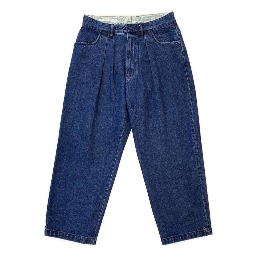 FARAH / ボトム/30/デニム/IDG/無地/FR0201-M4001 ファーラー デニムパンツ タックパンツ denim pants FR0201-M4001
