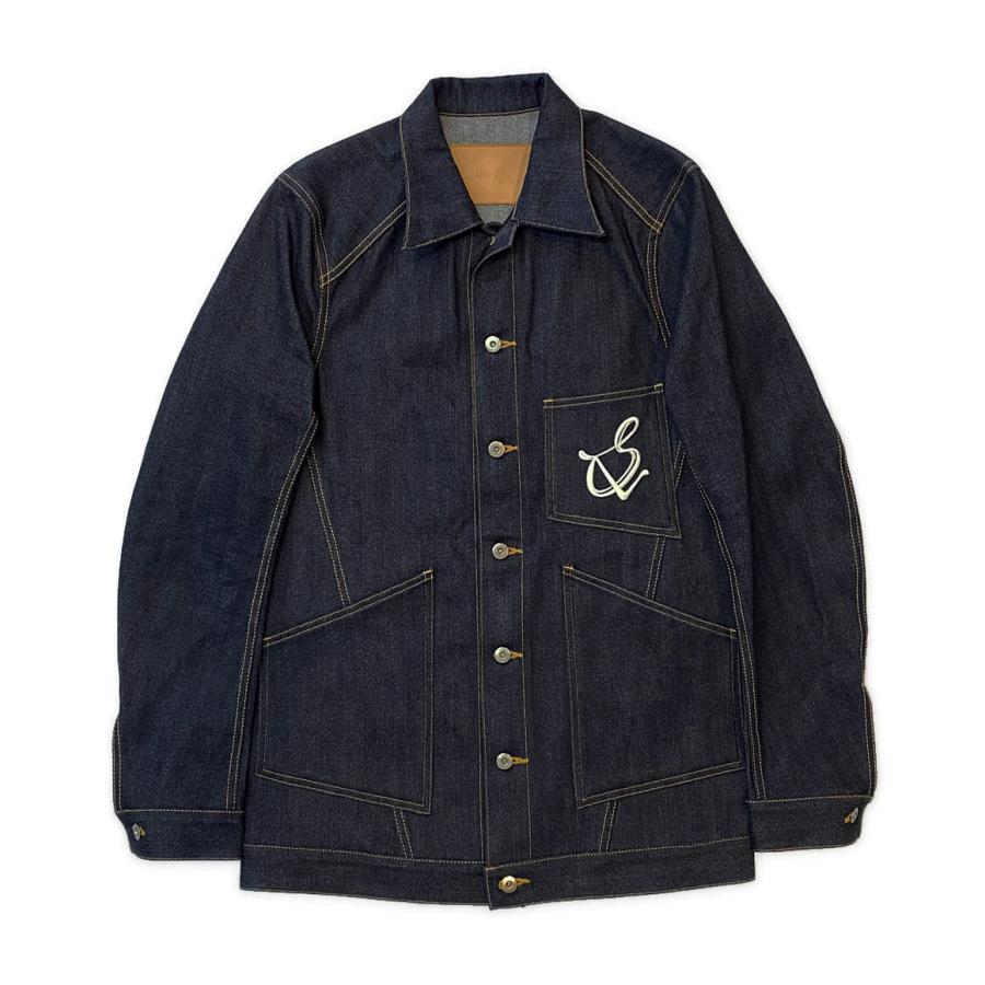美品 サルバム デニムジャケット SLIM DENIM JACKET 2021SS SN-J30-090