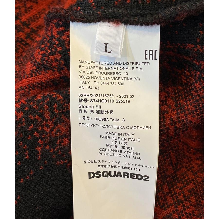 DSQUARED2（ディースクエアード） ボアジャケット フーデット ジップ