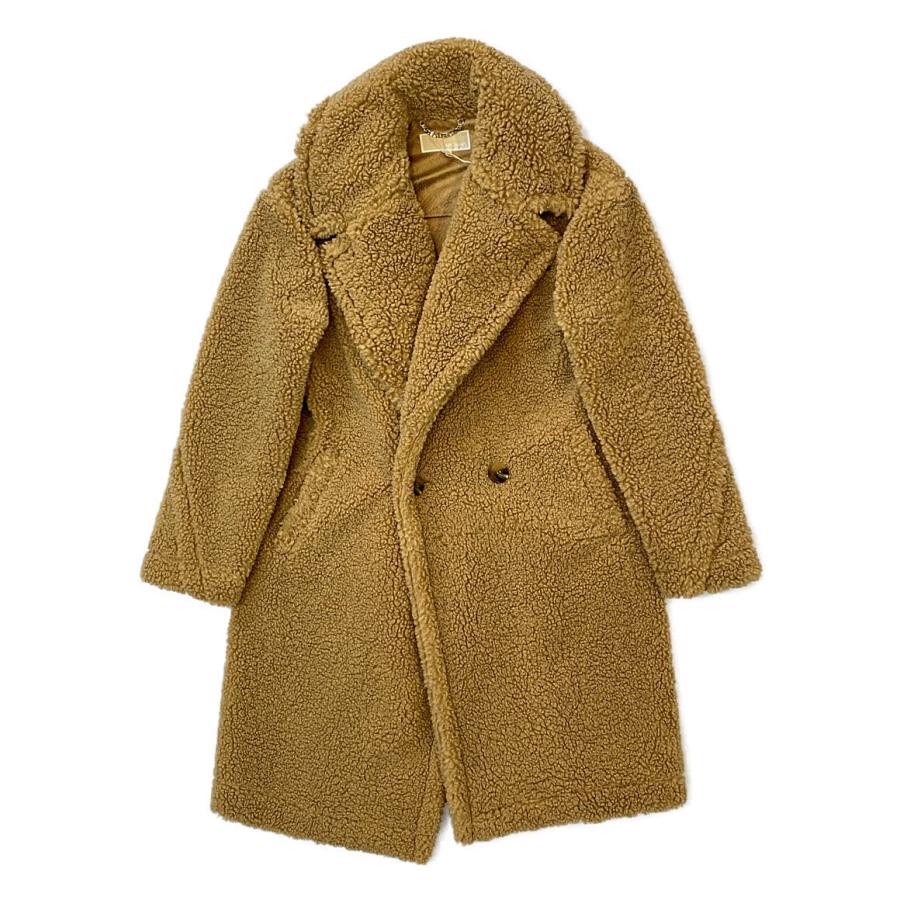 美品 マイケルコース コート ボア ベージュ キャメル 77B1105M52