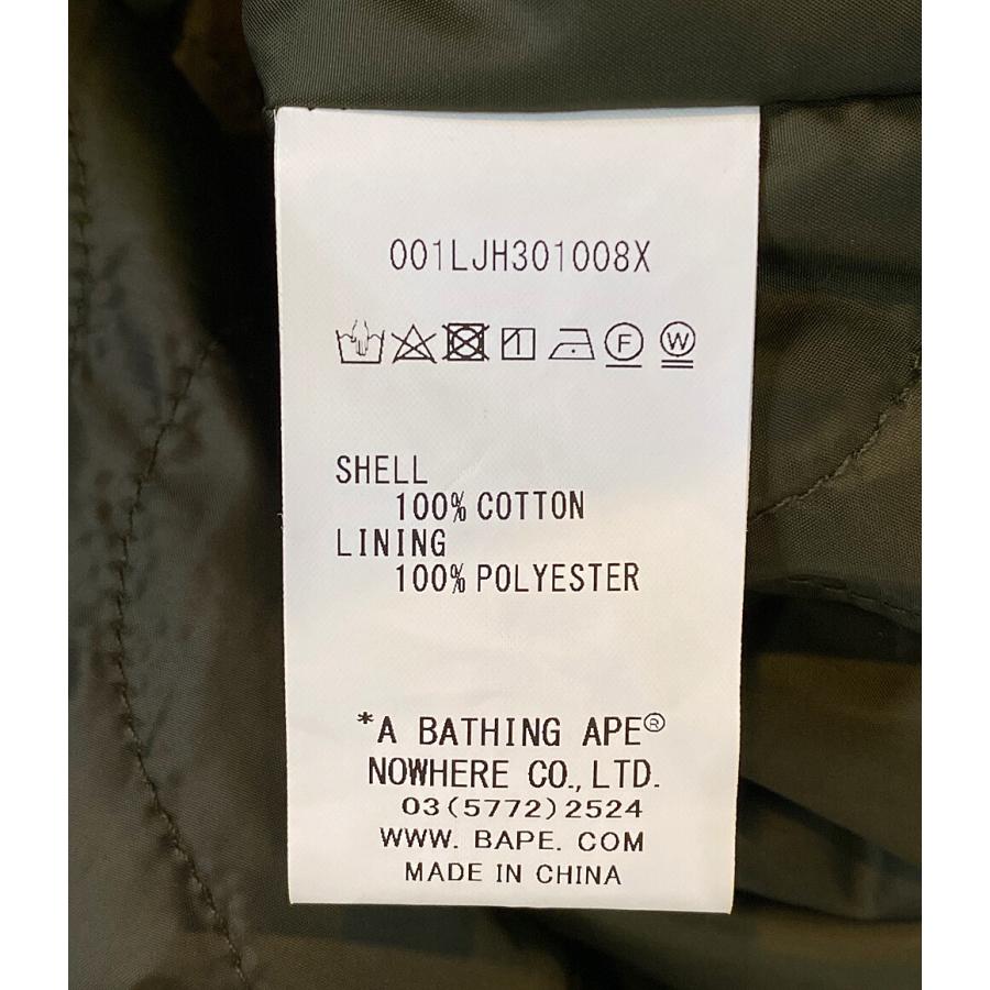 美品 アベイシングエイプ コーデュロイカモフラジャケット