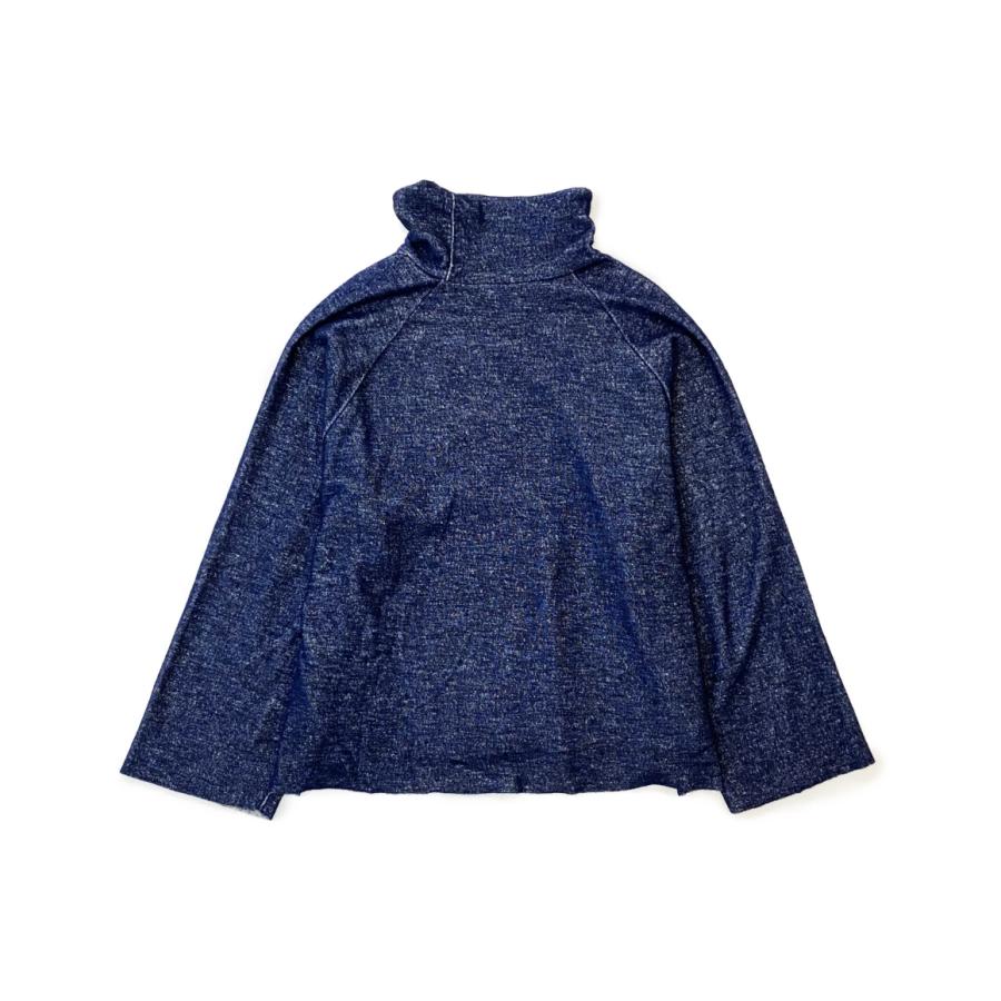 サンシー カットソー プルオーバー MICRO PILE ROLL-NECK PULL OVER