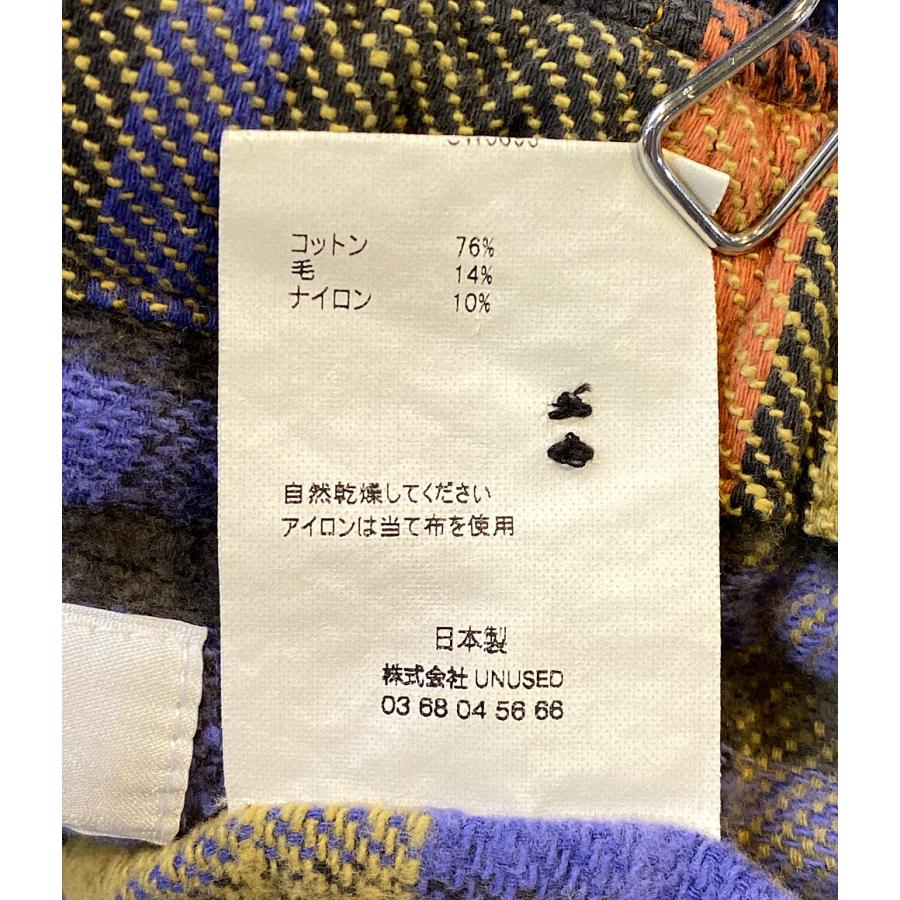 アンユーズド チェックパンツ メンズ SIZE ゼロ UNUSED 中古 : Rehello