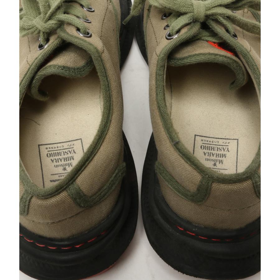 Nigel Cabourn × MIHARA YASUHIRO / ローカットスニーカー/42/KHK/C04FW704 ミハラヤスヒロ スニーカー Nigel Cabourn C04FW704 メンズ SIZE 42