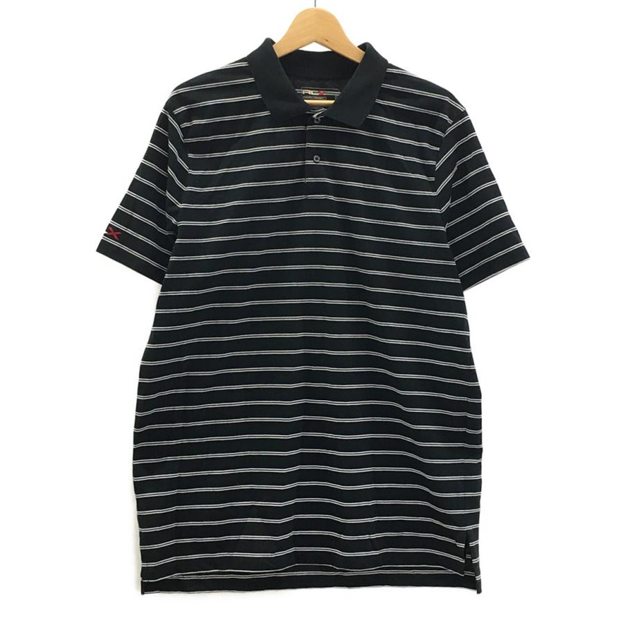 アールエルエックス ラルフローレン ポロシャツ ボーダー メンズ SIZE