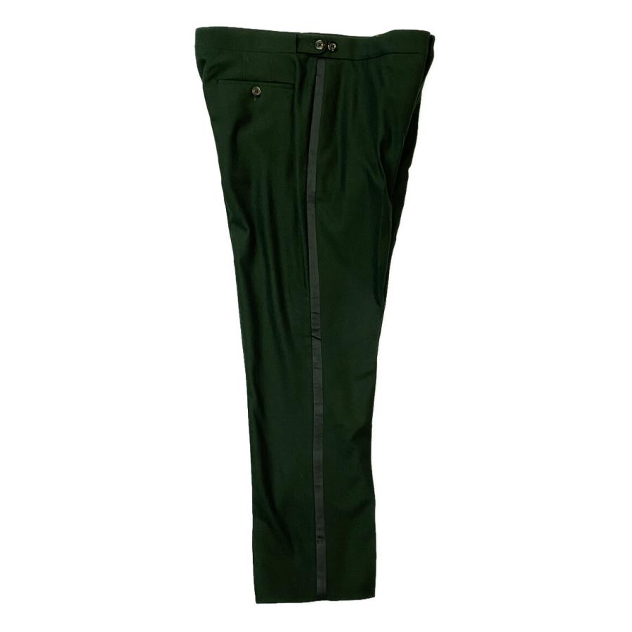 美品 パンツ ウールタキシードトラウザーズ 側章 サイドライン メンズ