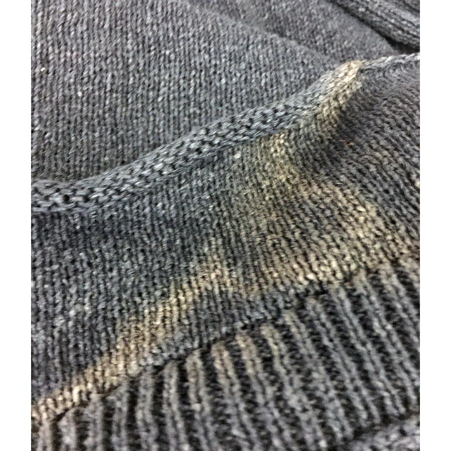 コウタグシケン コート Knitted Washi Trench Coat ダークネイビー