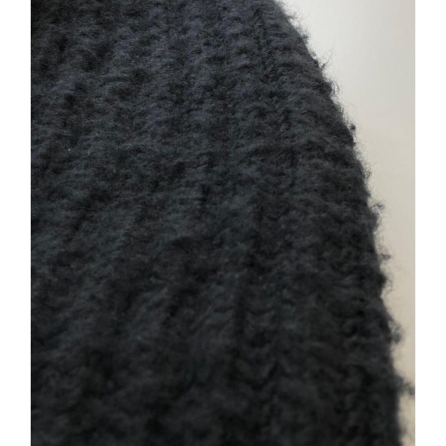 オーラリー ニットブルゾン ジップアップ SUPER MILLED RIB KNIT オーラリー ニットブルゾン ジップアップ SUPER MILLED RIB KNIT