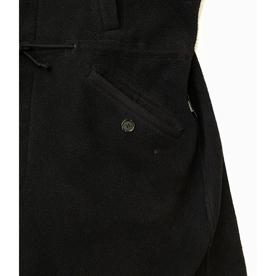 アンダーカバー 時計仕掛けのオレンジフリースロングコート メンズ