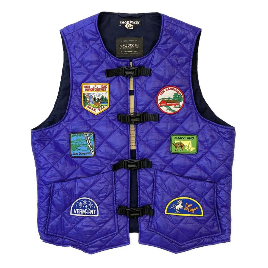美品 モニタリー キルティング ベスト QUILTED CIA CHOVEST 美品 モニタリー キルティング ベスト QUILTED CIA CHOVEST