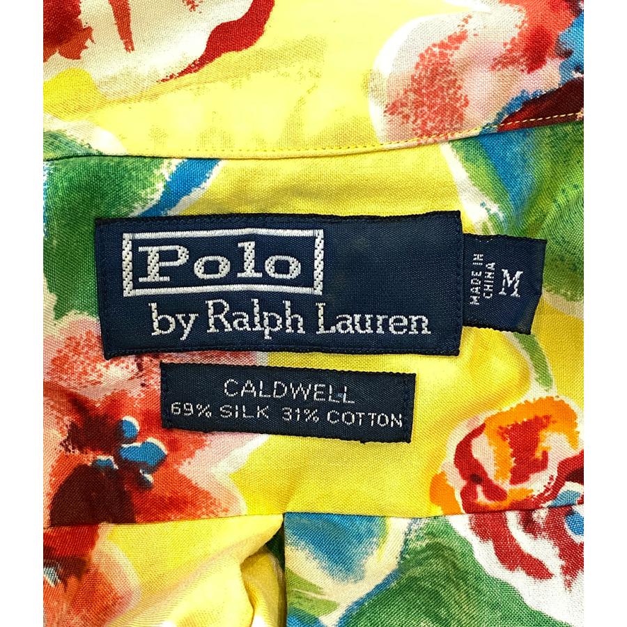 ポロ・ラルフローレン アロハシャツ 半袖 シルクコットン混 CALDWELL