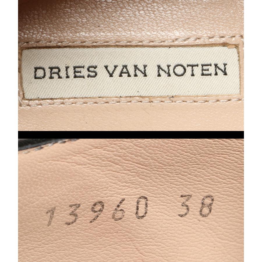 ●希少●美品 Dries Van Noten 18SS フラット シューズ 38 ○希少○美品 Dries Van Noten 18SS フラット シューズ 38
