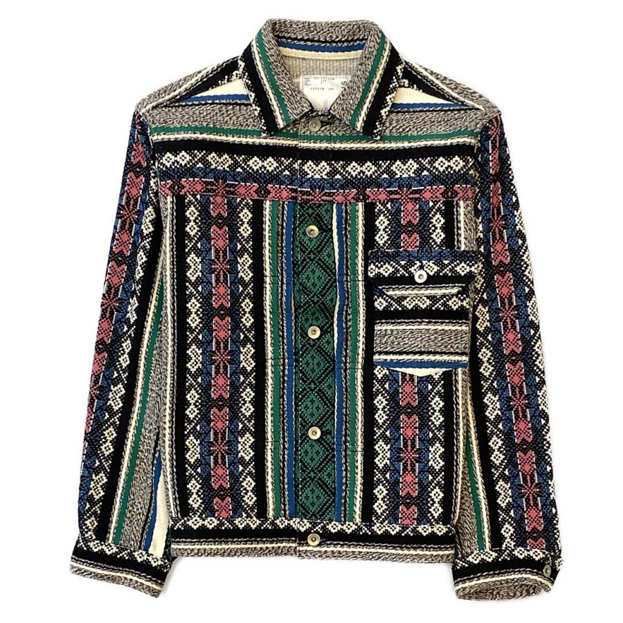 sacai 22SS Rug Jacquard Blouson メンズ ブルゾン 22ss sacai Rug Jacquard Blouson
