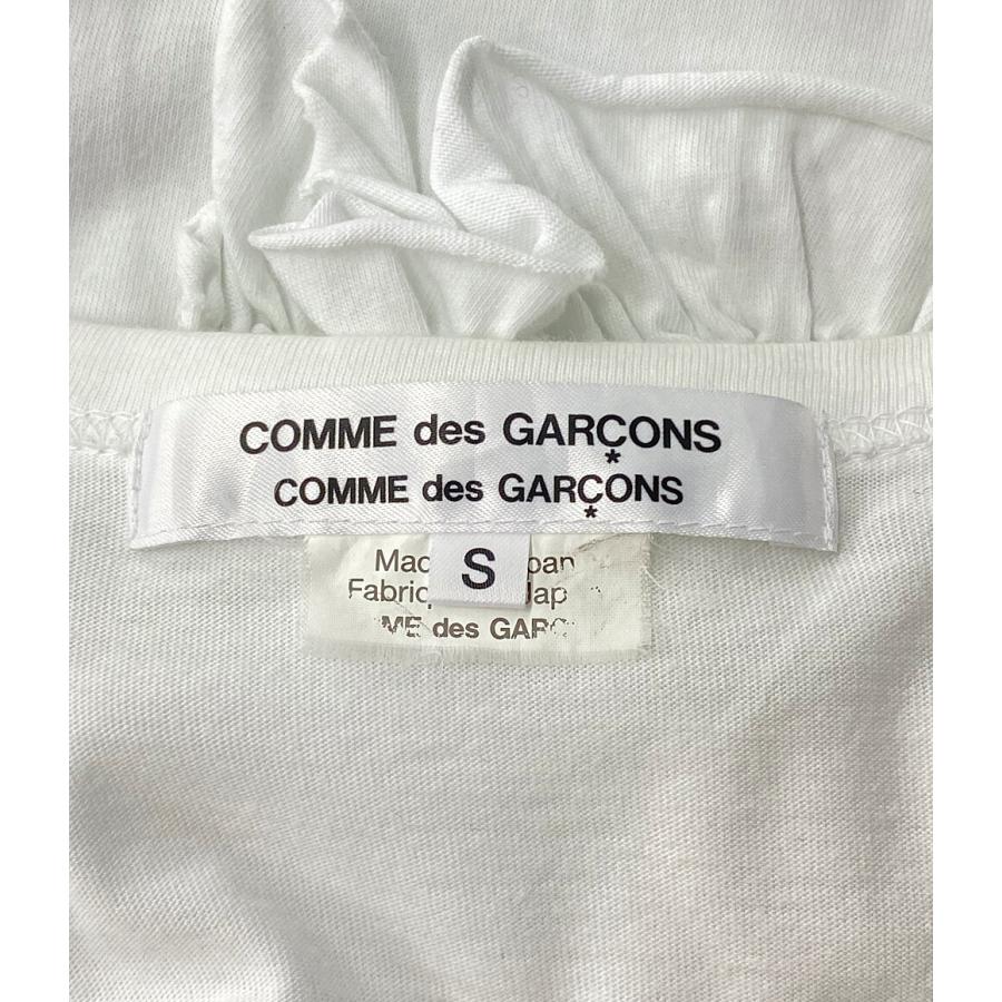 コムデギャルソン コムデギャルソン 半袖Tシャツ ギャザーフリル 