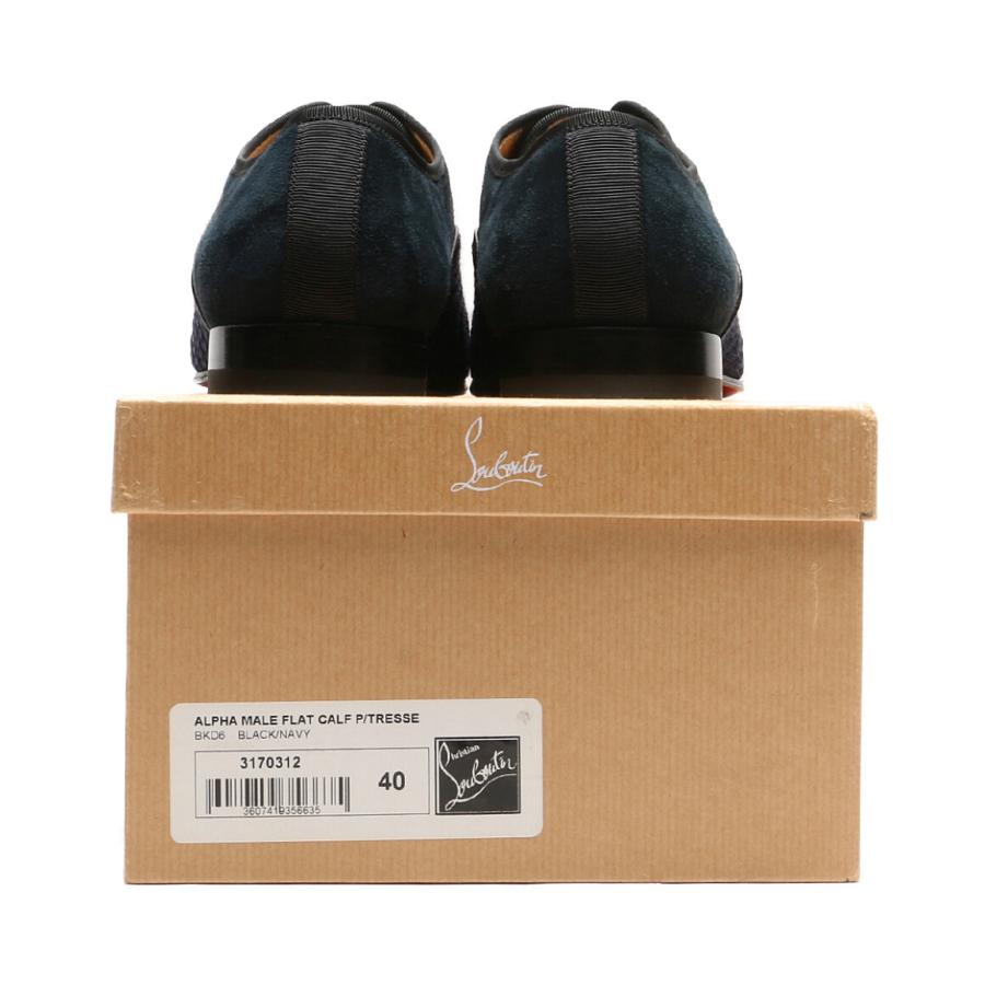 クリスチャンルブタン ローファー Alpha Male Flat メンズ SIZE 40