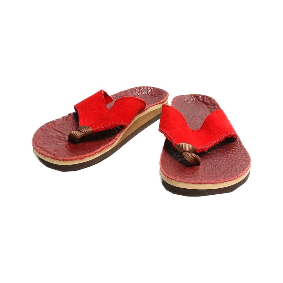 サンダルマン サンダル レッド メンズ SIZE 8 THE SANDALMAN 中古  