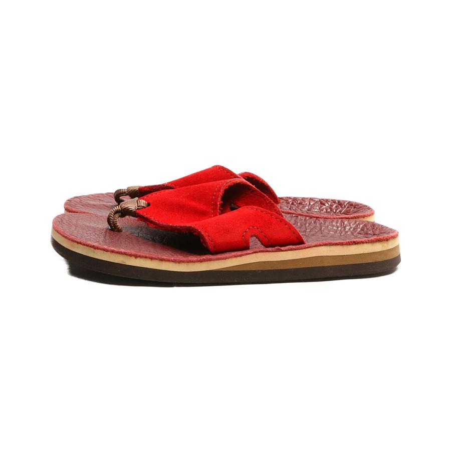 サンダルマン サンダル レッド メンズ SIZE 8 THE SANDALMAN 中古  