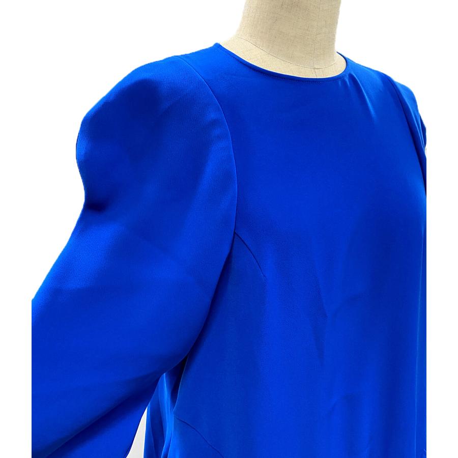 エンフォルド 半袖ワンピース PE TWILL WAVE DRAPE DRS 23aw