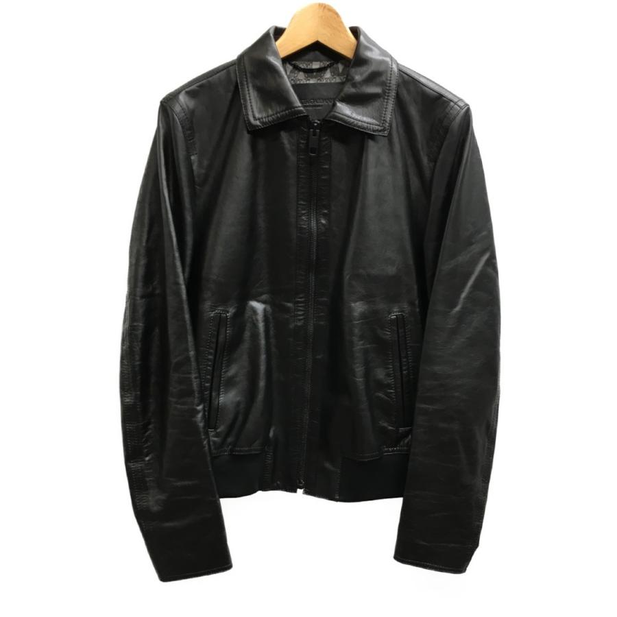 美品 ドルチェアンドガッバーナ SIZE 46 (M) レザージャケット G9DP3L