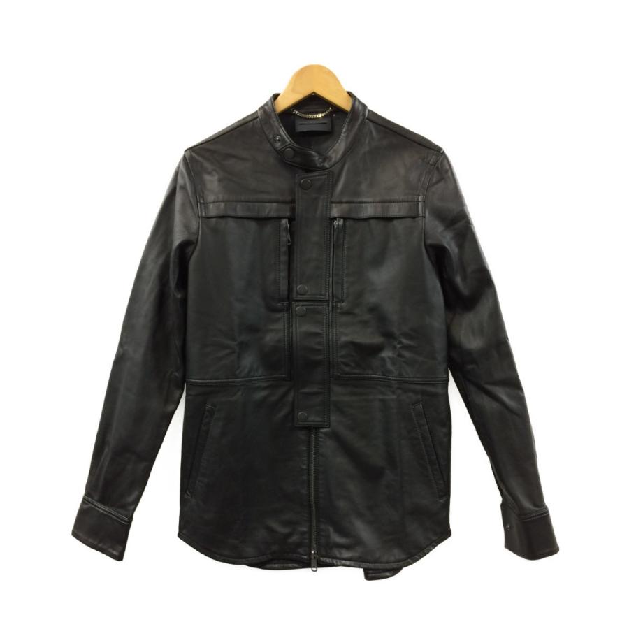 ディーゼルブラックゴールド Size 48 L レザージャケット Diesel Black Gold メンズ 中古 A Hugall Fashion ハグオール 通販 Yahoo ショッピング