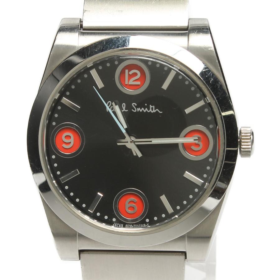 ポールスミス 腕時計 クオーツ ブラック 6038 T メンズ Paul Smith 中古 A Hugall Fashion ハグオール 通販 Yahoo ショッピング