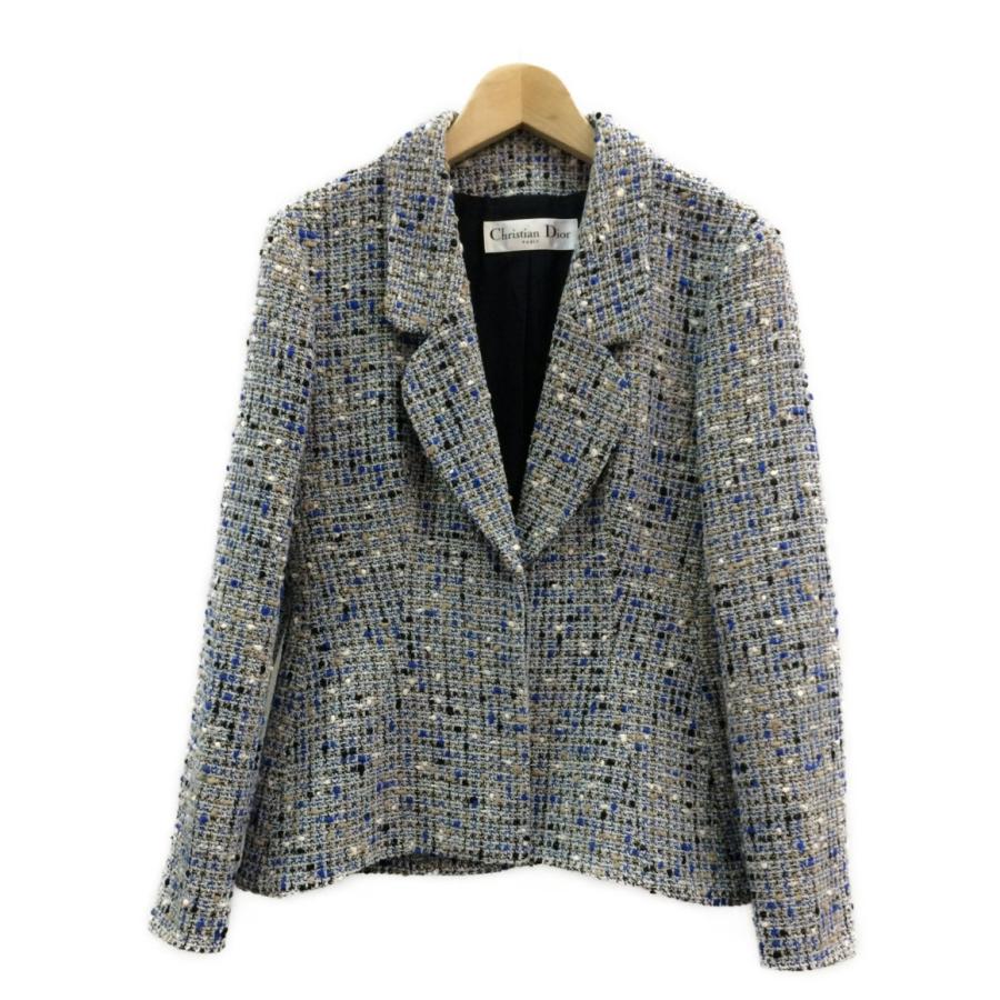 美品 クリスチャンディオール ツイード テーラードジャケット レディース SIZE 42 (M) Christian Dior 中古  :a115821040:rehello by BOOKOFF - 通販 - Yahoo!ショッピング