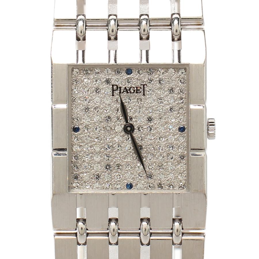 ピアジェ 腕時計 ダイヤ サファイア スクエア 手巻き 9131 K51 メンズ Piaget 中古 A Hugall Fashion ハグオール 通販 Yahoo ショッピング