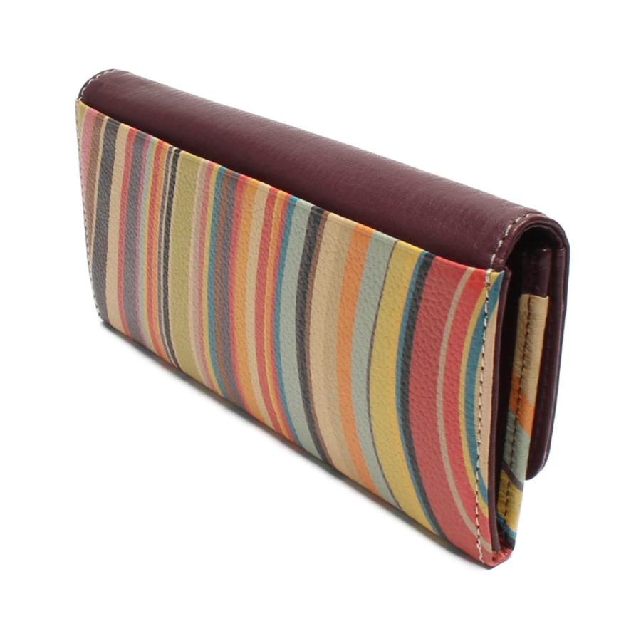 美品 Paul Smith マルチカラー ウォレット 長財布 人気アイテム