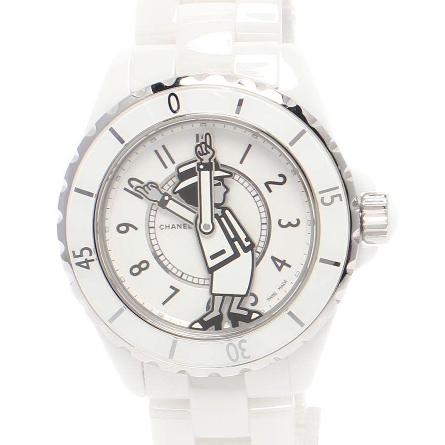 美品 シャネル 腕時計 555本限定 マドモアゼル J12 自動巻き ホワイト H5241 レディース Chanel 中古 A Hugall Fashion ハグオール 通販 Yahoo ショッピング