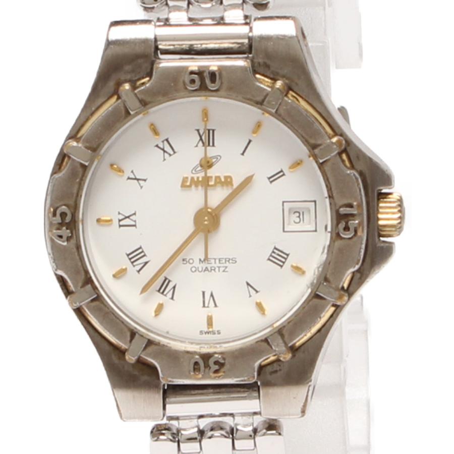エニカ 腕時計 クオーツ ホワイト レディース Enicar 中古 A Hugall Fashion ハグオール 通販 Yahoo ショッピング
