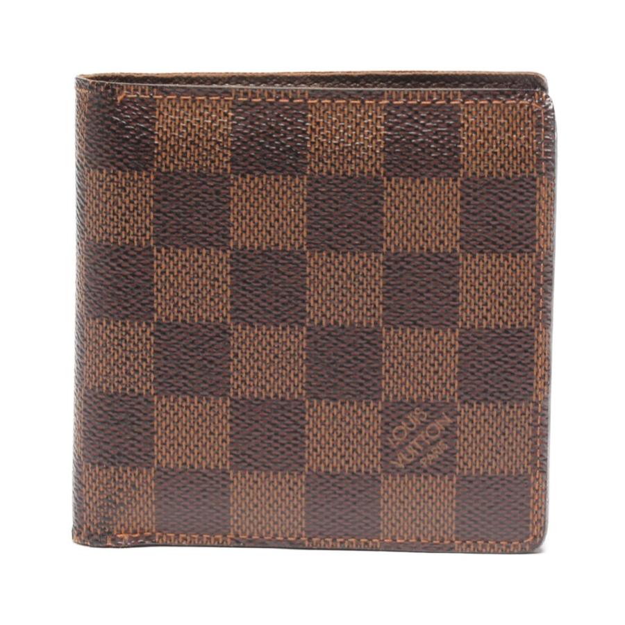 ずっと気になってた 正規品 ルイヴィトン ダミエ 二つ折り 財布 マルコ メンズ 折り財布 Alrc Asia