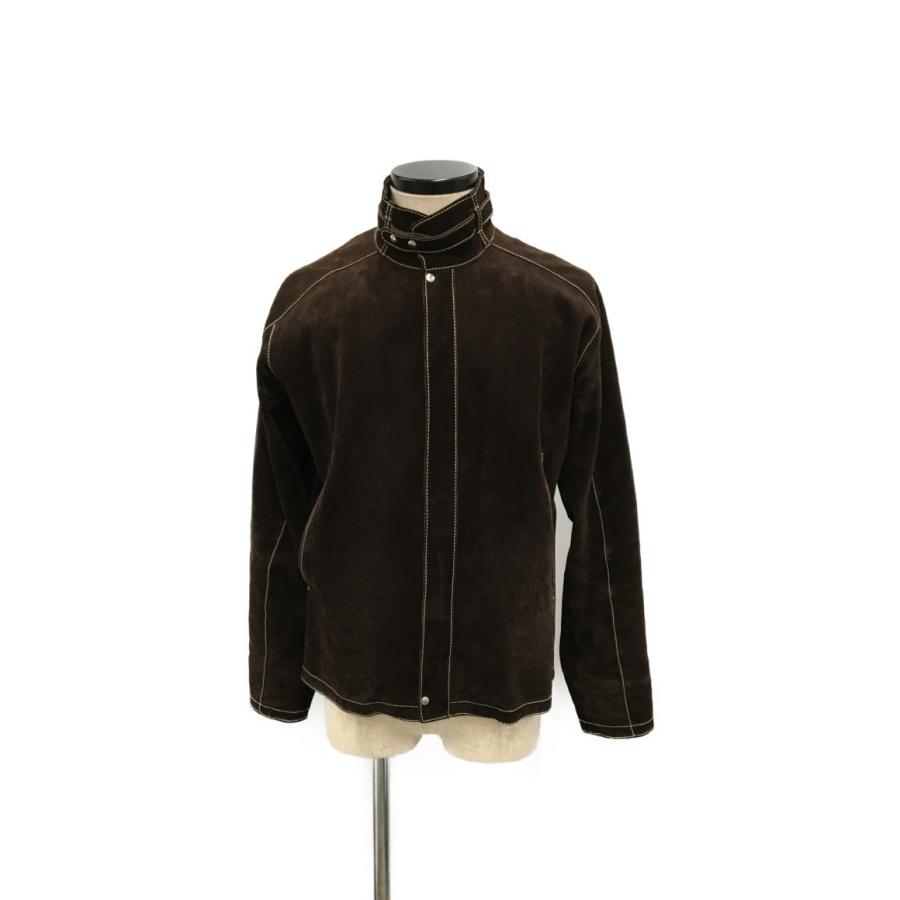 送料無料 チンクアンタ スエード ライダースジャケット メンズ Size 46 M Cinquanta 中古 希少 Dev Bioalternativa Pt
