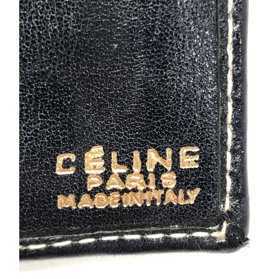 CELINE セリーヌ 三つ折り財布 がま口 馬車金具 ヴィンテージ CELINE セリーヌ 三つ折り財布 がま口 馬車金具 ヴィンテージ